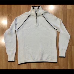 Eddie Bauer Quarter Zip Sweater